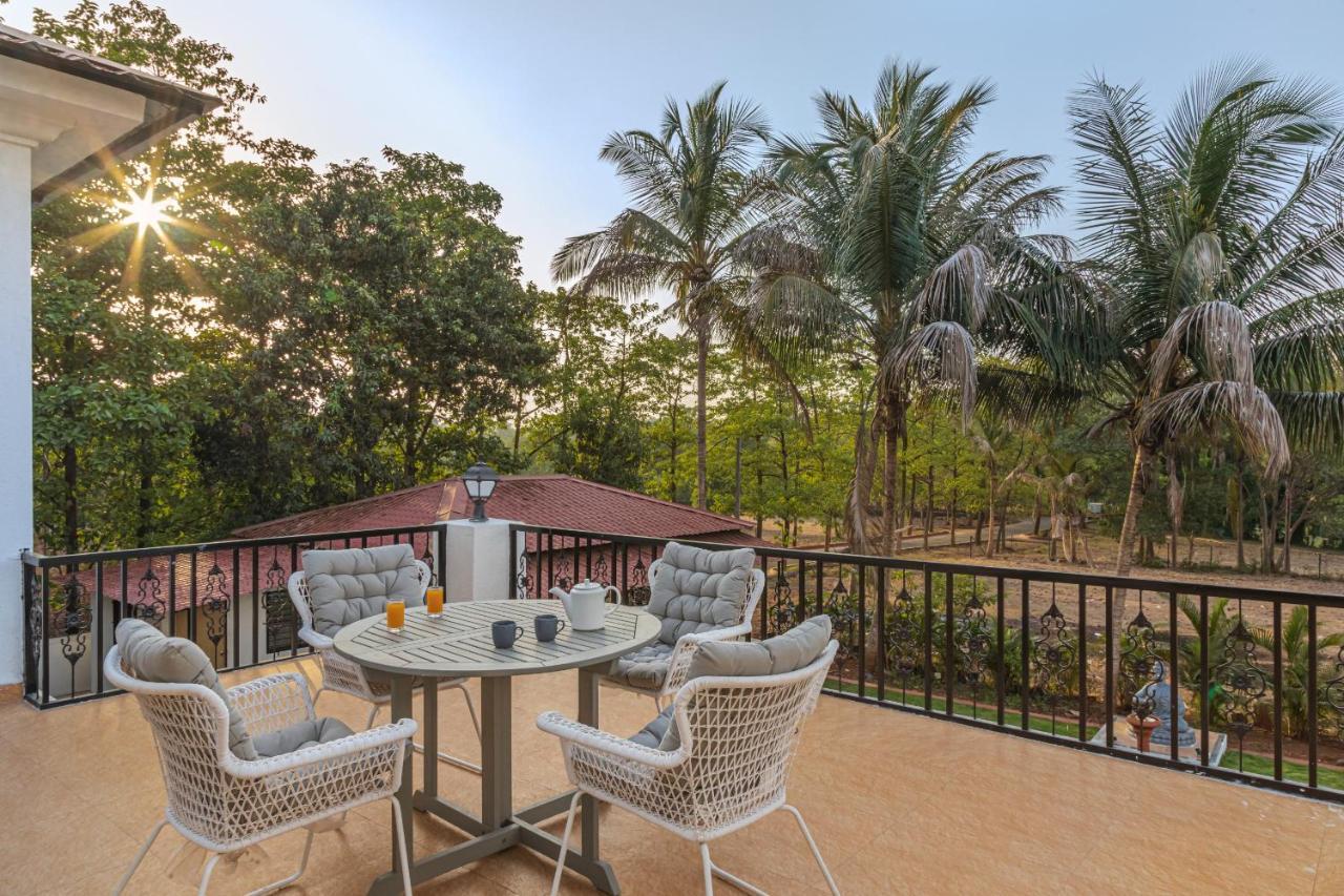 Saffronstays Riverfront Manor, 5-Bdr Pool Villa By Pej River คาร์จัต ภายนอก รูปภาพ