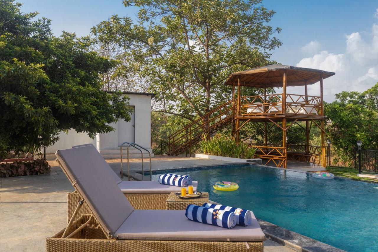 Saffronstays Riverfront Manor, 5-Bdr Pool Villa By Pej River คาร์จัต ภายนอก รูปภาพ