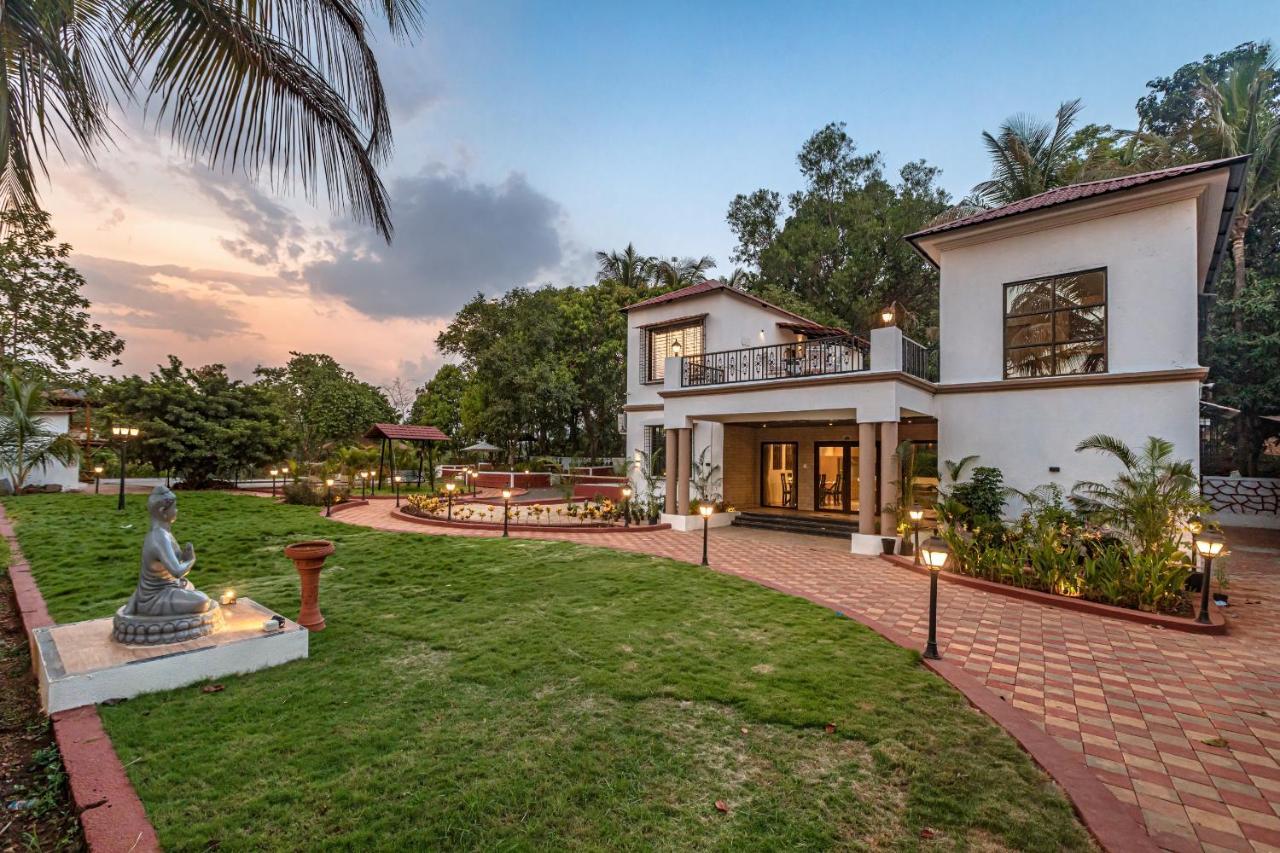 Saffronstays Riverfront Manor, 5-Bdr Pool Villa By Pej River คาร์จัต ภายนอก รูปภาพ