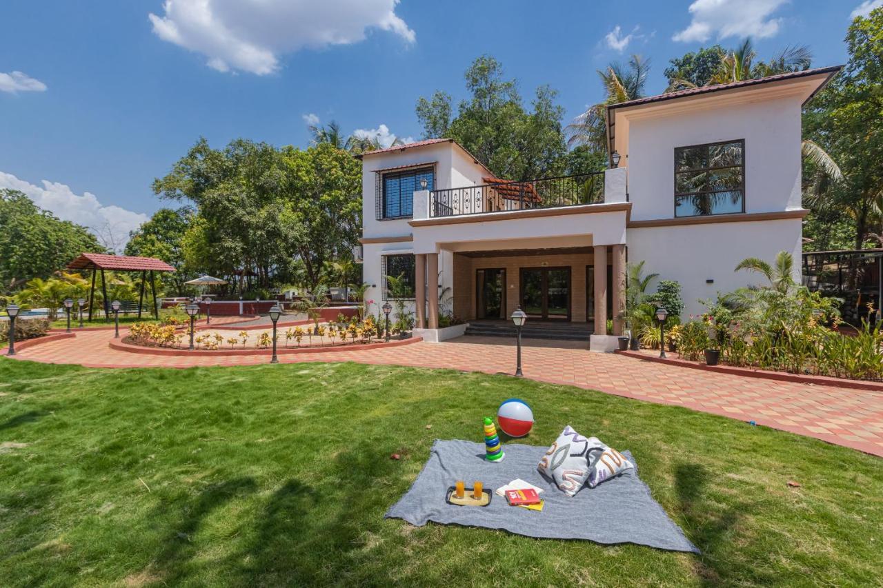 Saffronstays Riverfront Manor, 5-Bdr Pool Villa By Pej River คาร์จัต ภายนอก รูปภาพ