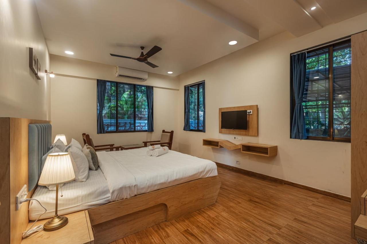 Saffronstays Riverfront Manor, 5-Bdr Pool Villa By Pej River คาร์จัต ภายนอก รูปภาพ