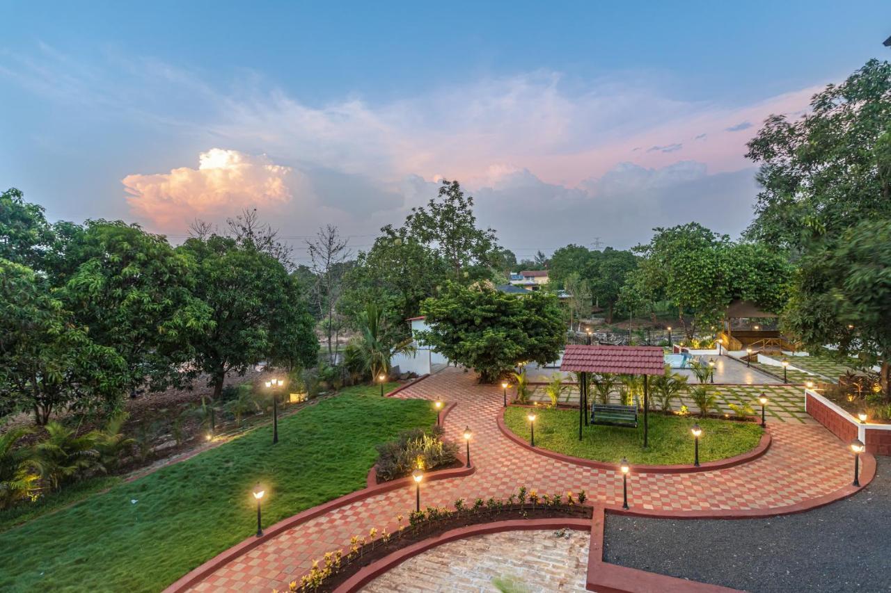 Saffronstays Riverfront Manor, 5-Bdr Pool Villa By Pej River คาร์จัต ภายนอก รูปภาพ